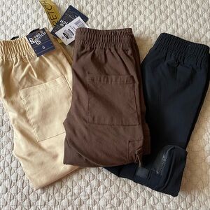 Scotch & Soda Beige, Brown, and Black Pants Set
